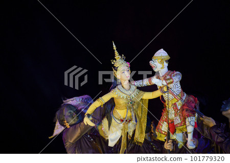 泰國木偶戲（哈努曼和美人魚） 101779320