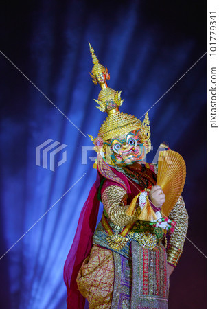 Dance of the Demon King Tossakan (Ravana) Dance of the Demon King Tossakan (Ravana) 101779341