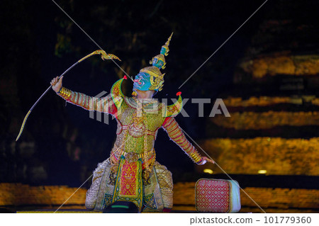 Demon King Tossakan (Ravana) / Thai Masque 101779360