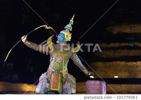 Demon King Tossakan (Ravana) / Thai Masque 101779361