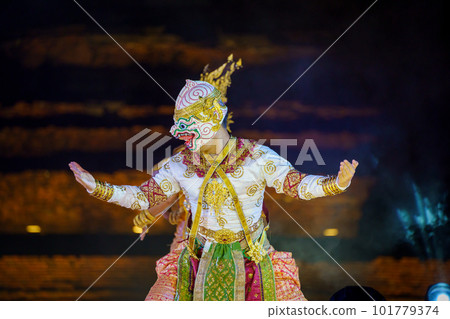 Hanuman the White Monkey General（來自泰國 Masque Khon） 101779374