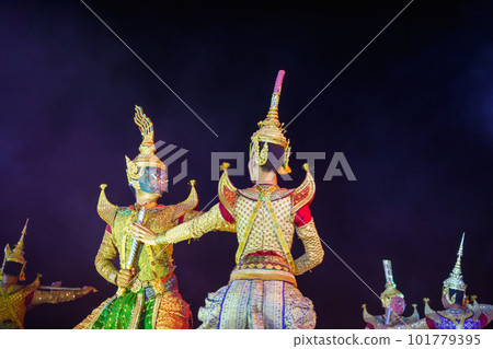 The Battle of Yak and the Gods / Thai Masque 101779395