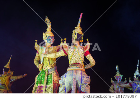 The Battle of Yak and the Gods / Thai Masque 101779397