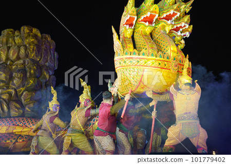 犛牛與眾神之戰/出自泰式面膜《攪動奶海》 101779402