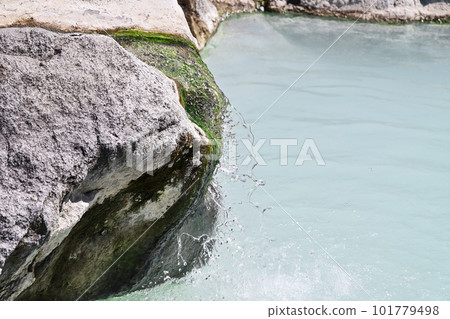 Scenery of an open-air bath, hot spring water flowing from the source, relaxing hot spring, open-air bath, hot spring image Scenery of an open-air bath, hot spring water flowing from the source, relaxing hot spring, open-air bath, hot spring image 101779498