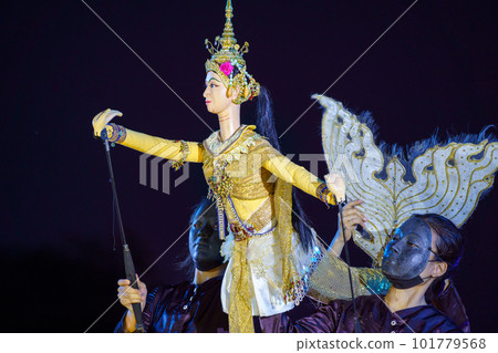 Mermaid "Swan Matcher" (Thai puppet show) 101779568