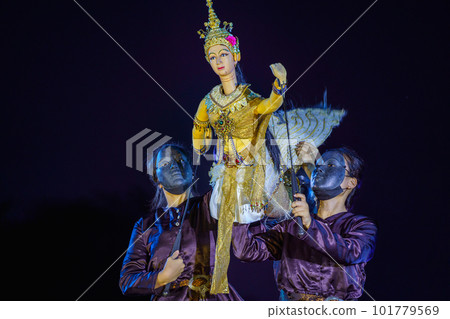 Mermaid "Swan Matcher" (Thai puppet show) 101779569