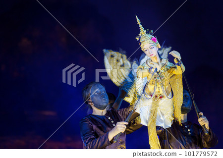 Mermaid "Swan Matcher" (Thai puppet show) Mermaid "Swan Matcher" (Thai puppet show) 101779572