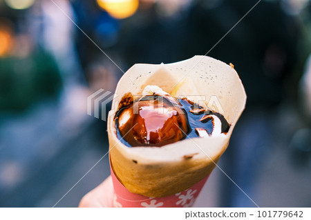 【#Tokyo】Crepes on Takeshita Street 【#Tokyo】Crepes on Takeshita Street 101779642