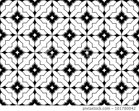 Abstract geometry pattern in Arabian style. Seamless Abstract geometry pattern in Arabian style. Seamless 101780042