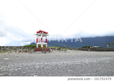 海邊的瞭望台 海邊的瞭望台 101781479