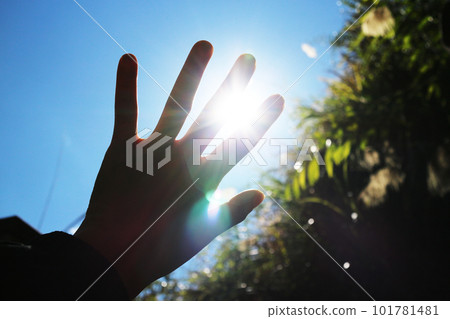 shade hand shade hand 101781481