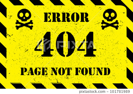 Error 404 page not found, background template,skull and bones 101781989