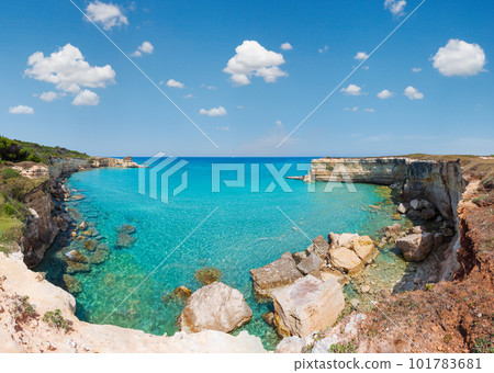 Sea beach Spiaggia della Punticeddha, Salento, Italy 101783681