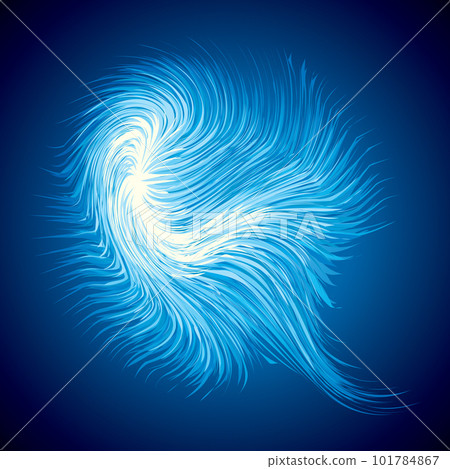 Abstract background. Explosion. Vector drawing 101784867