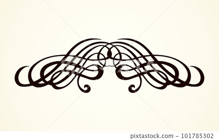 Vignette. Vector drawing Vignette. Vector drawing 101785302