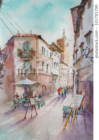 Cafe in Paris, France 101785790