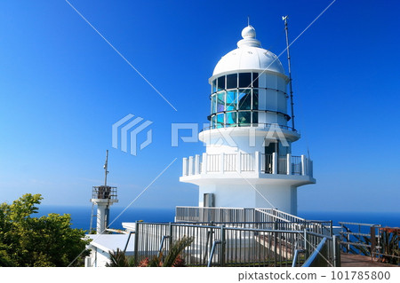 [Miyazaki Prefecture] Sunny weather at Cape Toi (Toi Misaki Lighthouse) 101785800