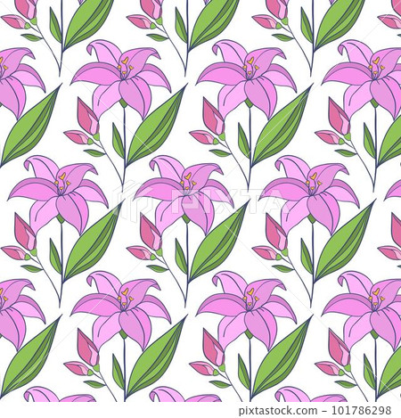 Tropical leaves wallpaper, luxury nature leaves, golden banana leaf line design, hand drawn outline design for fabric, print, cover, banner and invitation, vector illustration. 101786298