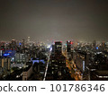 21:00 life in a modern building in Honmachi, Osaka 101786346