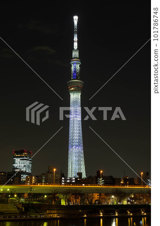 Tokyo Skytree Special Light-up (Tokyo Air Raid Requiem) Tokyo Skytree Special Light-up (Tokyo Air Raid Requiem) 101786748