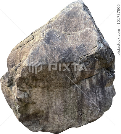 Rocks isolated on transparent background 101787006