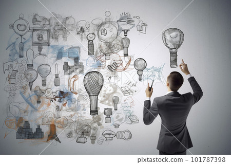 brainstorming and ideas, inspiration brainstorming and ideas, inspiration 101787398