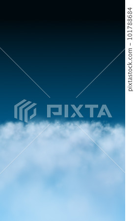 [Vertical] Background material between space and sky 101788684