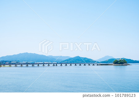 Tsushima Bridge and Tsushima Shrine (Main Hall) 101789123