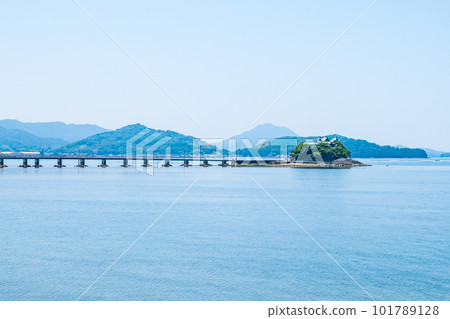 Tsushima Bridge and Tsushima Shrine (Main Hall) 101789128