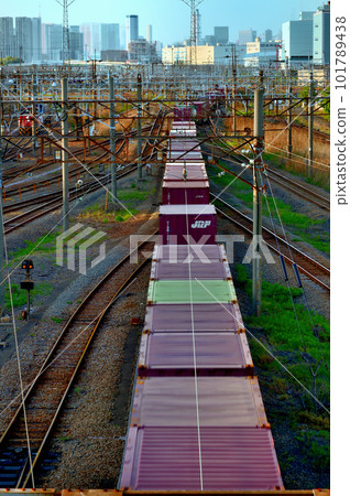 Scenery of JR East Oi Tokyo Freight Terminal Station 101789438