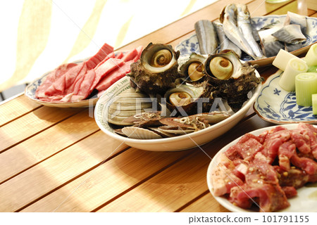 Barbecue at home Barbecue at home 101791155