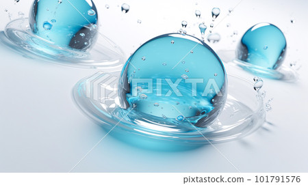 凝膠美容背景“AI生成圖像” 101791576