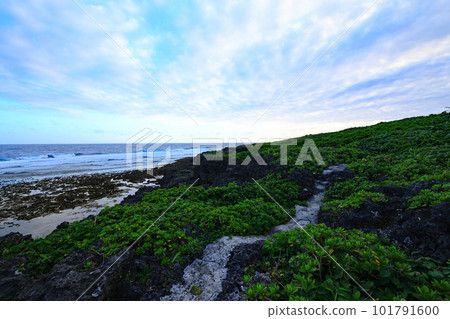 Scenery around the ruins of Himeyuri student Sange in Itoman, Okinawa Prefecture Scenery around the ruins of Himeyuri student Sange in Itoman, Okinawa Prefecture 101791600