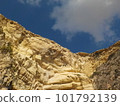 rock wall and blue sky 101792139