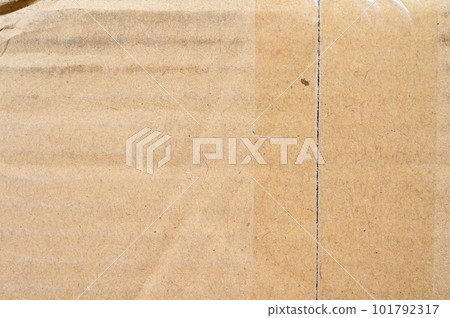 brown cardboard paper box, paper textured background 101792317