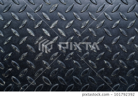 black metal floor textured background, construction industry 101792392
