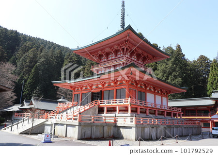 Enryakuji Temple on Mt. Hiei, World Heritage, Aozora no Toto, Shiga Prefecture Enryakuji Temple on Mt. Hiei, World Heritage, Aozora no Toto, Shiga Prefecture 101792529