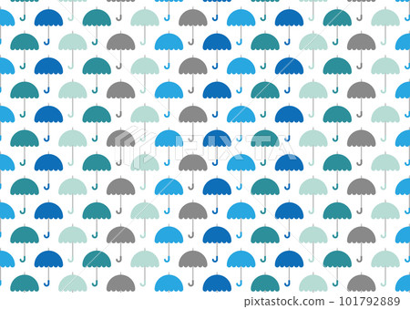 五顏六色的雨傘圖案圖 101792889