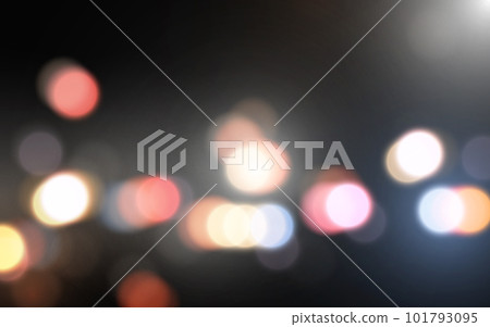 City lights of night bokeh abstract background, Vector eps 10 illustration bokeh particles City lights of night bokeh abstract background, Vector eps 10 illustration bokeh particles 101793095