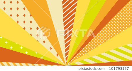 Background illustration_concentrated line_colorful Background illustration_concentrated line_colorful 101793157