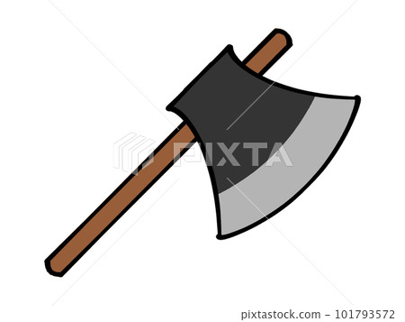 斧頭插圖素材 101793572