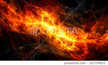 Flame illustration background "AI-generated image" Flame illustration background "AI-generated image" 101794855
