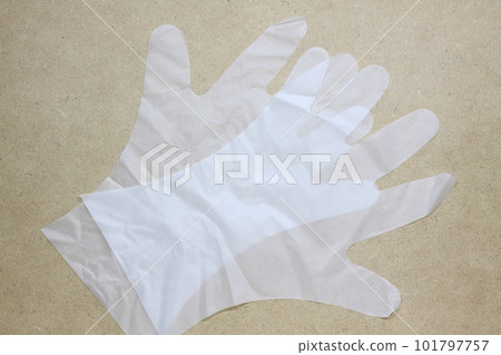 polyethylene gloves 101797757