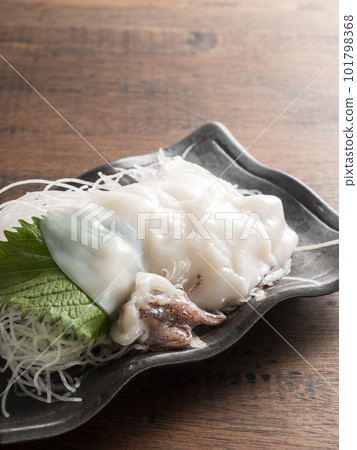 魷魚刺身 魷魚刺身 101798368