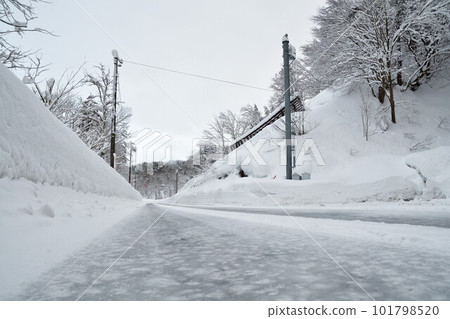 Winter mountain view Winter mountain view 101798520