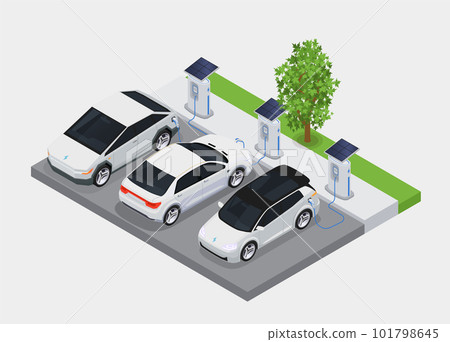 Electromobile Transport Concept 101798645