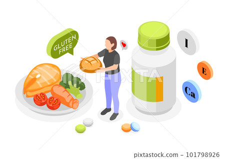 Gluten Free Food Composition Gluten Free Food Composition 101798926