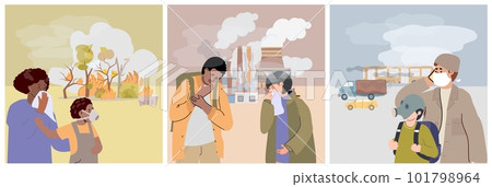 Smog In City Compositions 101798964