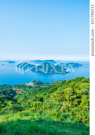 Scenery of Mt. Shiude 101799331